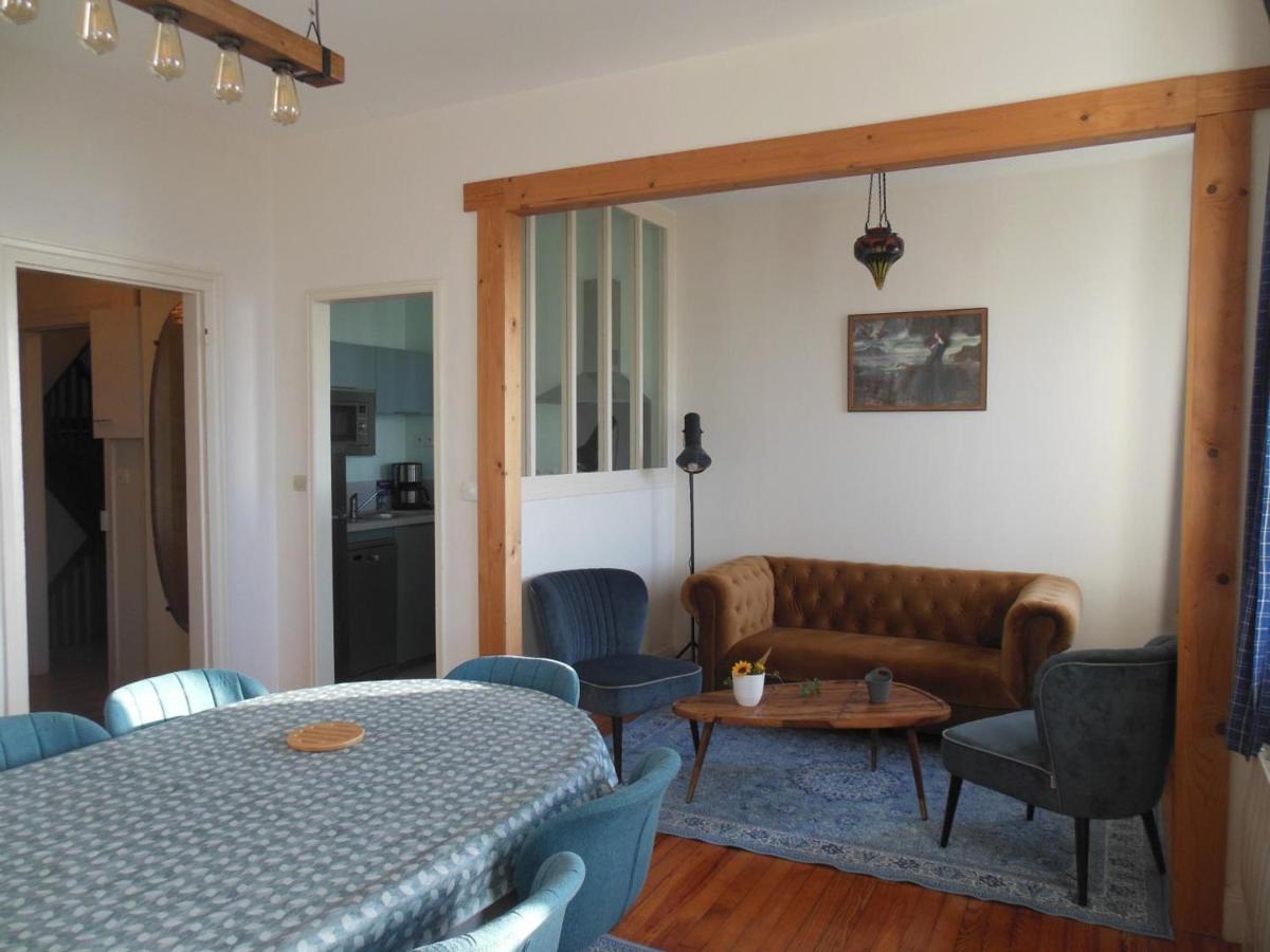 Duplex Face Plage Avec Terrasse, 3 Ch, 2 Sdb, Wifi, Menage Inclus - Fr-1-376-113 Boulogne-sur-Mer Bagian luar foto